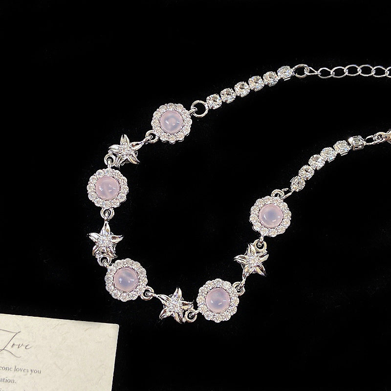 🔥🎁【Най-продаван артикул】💎Нова гривна от сребро 925 с цирконий