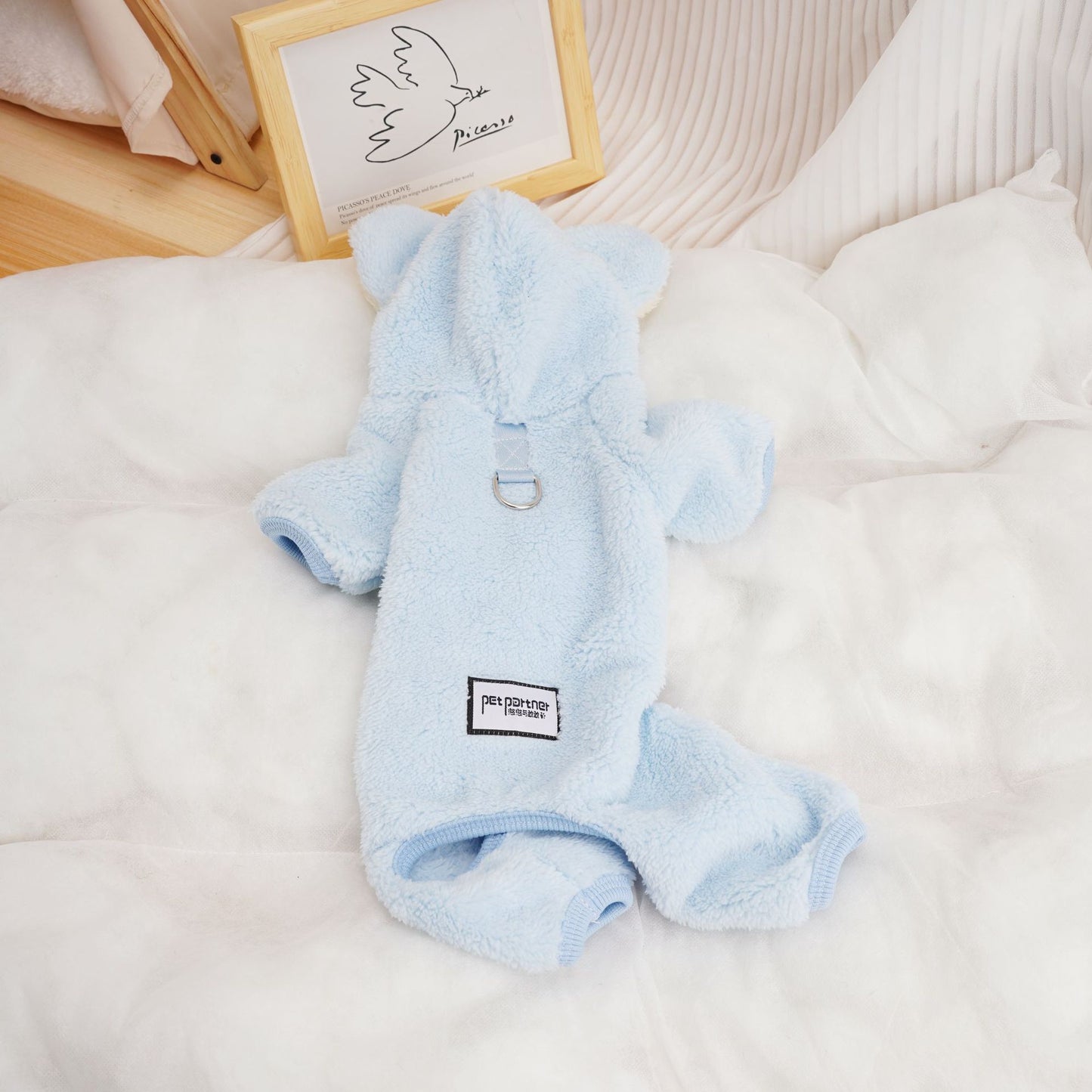 😻🐶【Купуваш едно и получаваш едно безплатно】Псета есен и зима топли сгъстени палта