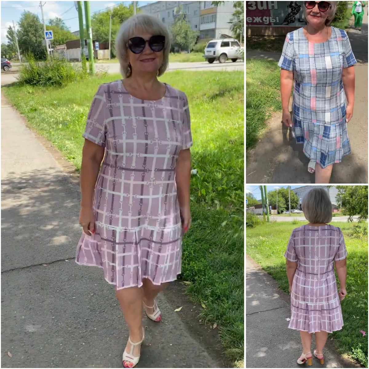 🔥🥰【S-5XL】Висококачествена рокля, удобна и елегантна