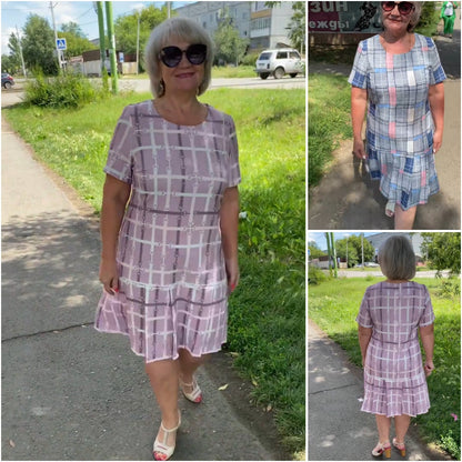 🔥🥰【S-5XL】Висококачествена рокля, удобна и елегантна