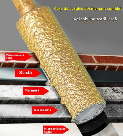 🧰🛠️【6 бр.】2025 нов инструмент за пробиване и облицоване на плочки, пробиване, шлайфане и рязане на плочки/мрамор/под, предназначен за ръчни бормашини.