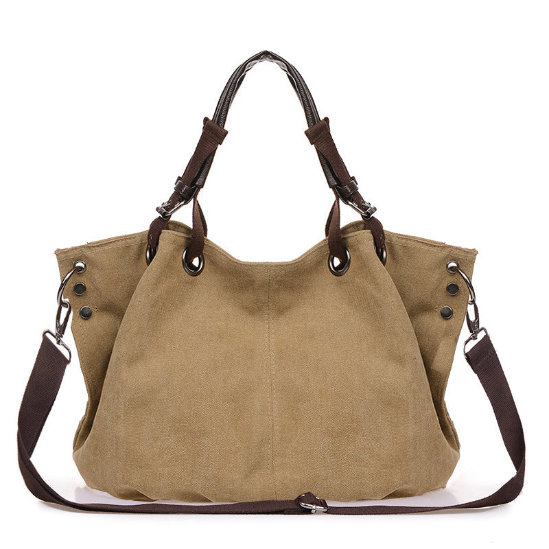 ❤Специална оферта за България - 🔥❤Нова стилна платнена чанта с голям капацитет