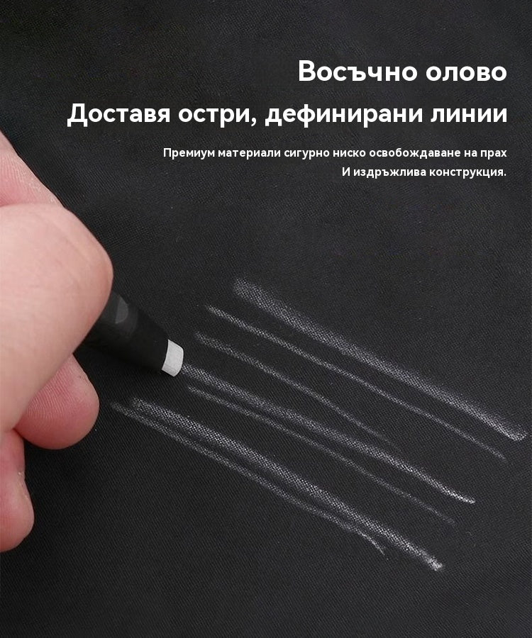 [20/40 броя] ✍️✂️Химикалка марка Panda, калъф за шивачи, материал за рязане, позициониране, маркиране, тебешир, изчезва при високи температури.