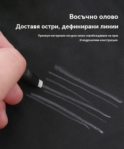 [20/40 броя] ✍️✂️Химикалка марка Panda, калъф за шивачи, материал за рязане, позициониране, маркиране, тебешир, изчезва при високи температури.