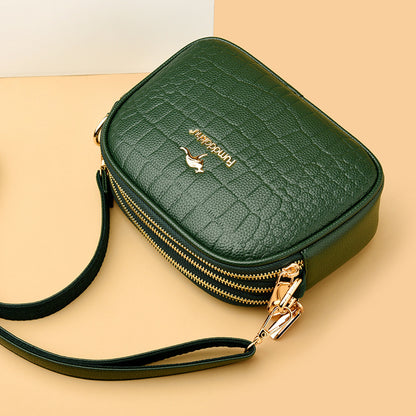 💼💼💼Модна многопластова месинджър чанта с голям капацитет чанта за мобилен телефон