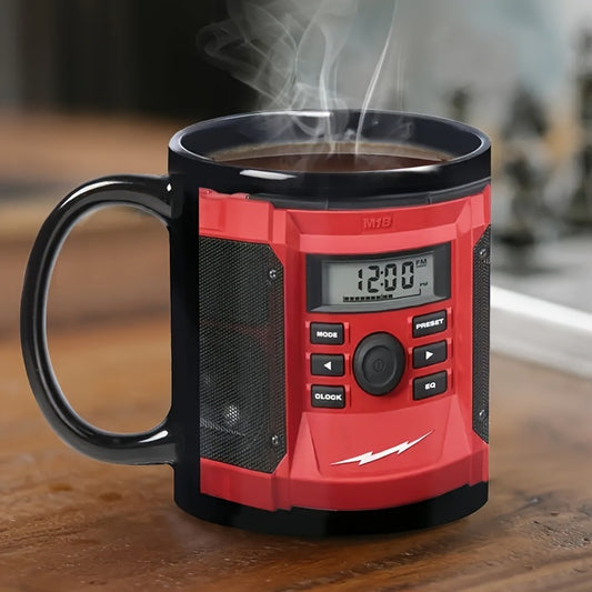 ☕Уникален 3D електрически инструмент - чаша за кафе