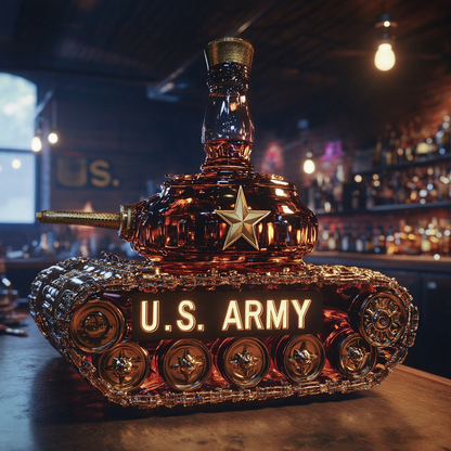 Бутилка уиски с резервоар