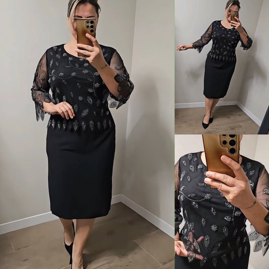 💥👗【S-5XL】Нова модна рокля, класически дизайн, елегантна и семпла