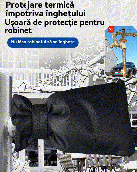 🔥💥🚰【3/5/8/10 броя】Калъф против замръзване за външен кран, Зимен изолационен калъф против замръзване, Калъф против замръзване от плат Оксфорд за кран