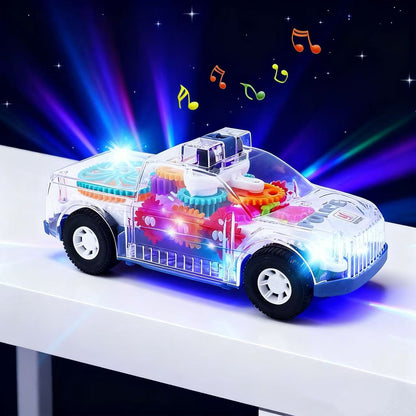 🔥🚔️🚨Симулатор на полицейска кола Музикална образователна играчка за деца Полицейска кола