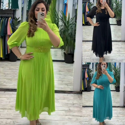 💥👗【S-5XL】Нова модна рокля, класически дизайн, елегантна и семпла