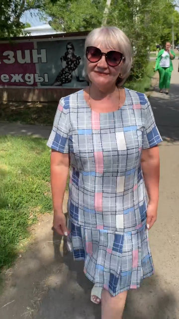 🔥🥰【S-5XL】Висококачествена рокля, удобна и елегантна