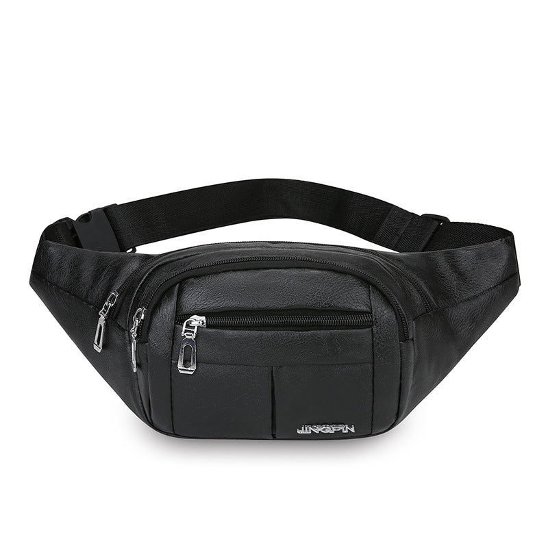 🖤🖤🖤Мъжка чанта за кръста от PU кожа, многофункционална, устойчива на износване, водоустойчива чанта за рамо, мъжка чанта за бизнес пътуване, ежедневна чанта, чанта за гърди с голям капацитет