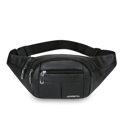 🖤🖤🖤Мъжка чанта за кръста от PU кожа, многофункционална, устойчива на износване, водоустойчива чанта за рамо, мъжка чанта за бизнес пътуване, ежедневна чанта, чанта за гърди с голям капацитет