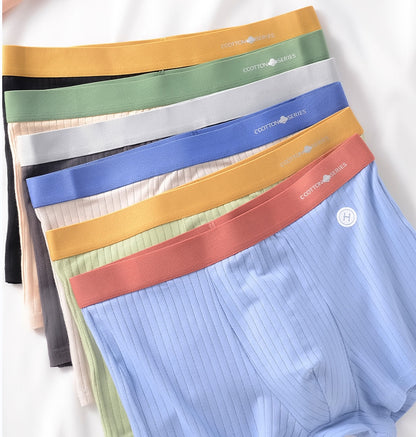 ⏳⏳[Оферта за ограничено време]🔥(6 броя) Нови мъжки памучни боксерки