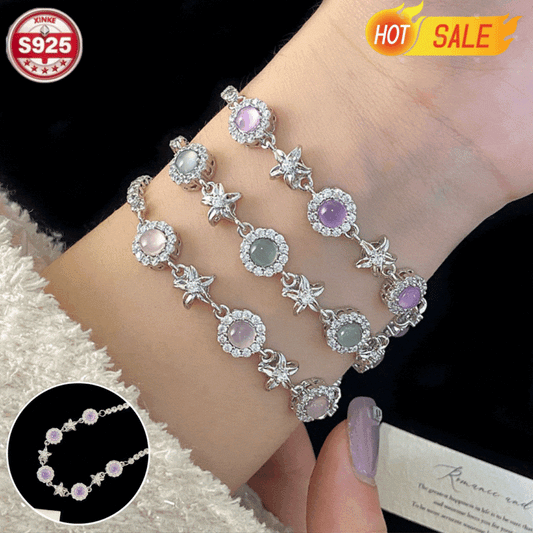 🔥🎁【Най-продаван артикул】💎Нова гривна от сребро 925 с цирконий