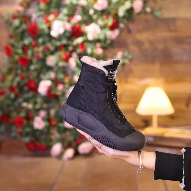 👢🔥【35-40】Топли ботуши за сняг с дебела подметка за жени