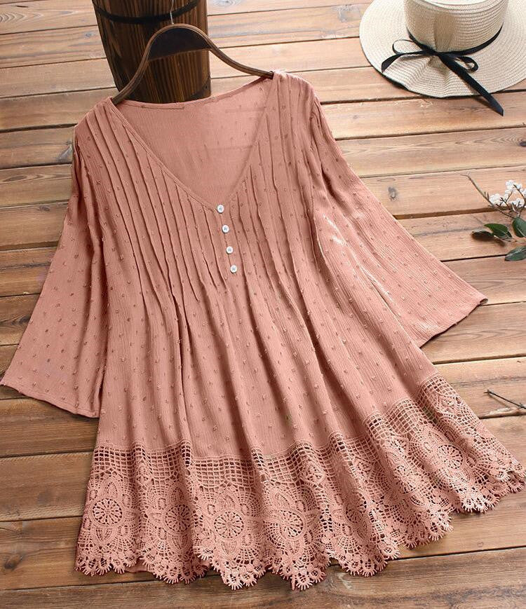 Modna koszula damska wykonana z szyfonu