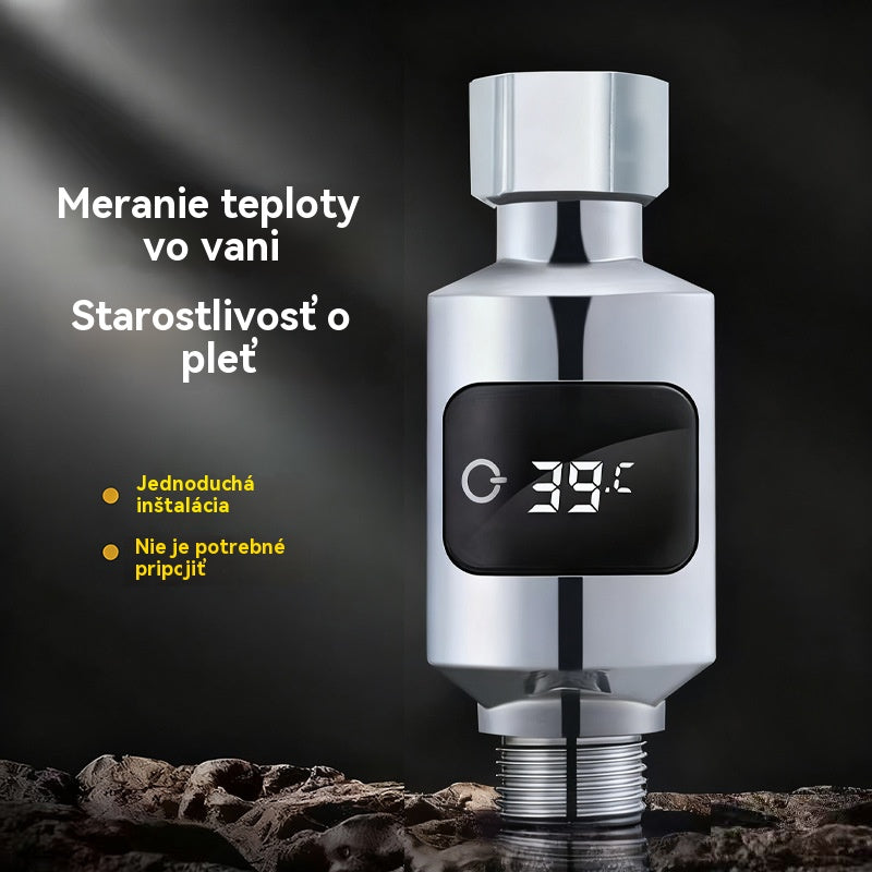 🔥🔥🔥🚿Водоустойчив термометър за душ с LED дисплей (Целзий)🌡️