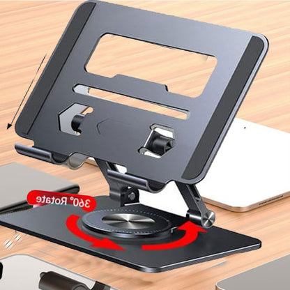 ⏰ Ограничено време – наполовина цена 💻 Алуминиева въртяща се стойка за лаптоп