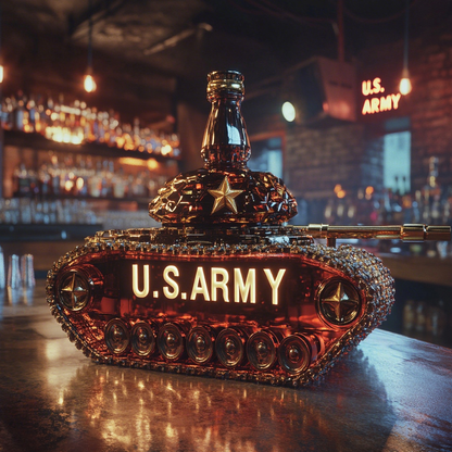 Бутилка уиски с резервоар