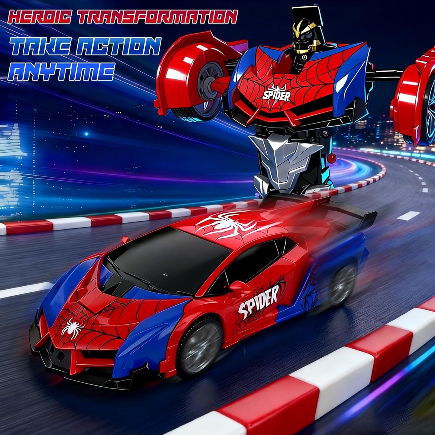 Играчка кола с дистанционно управление Transformers