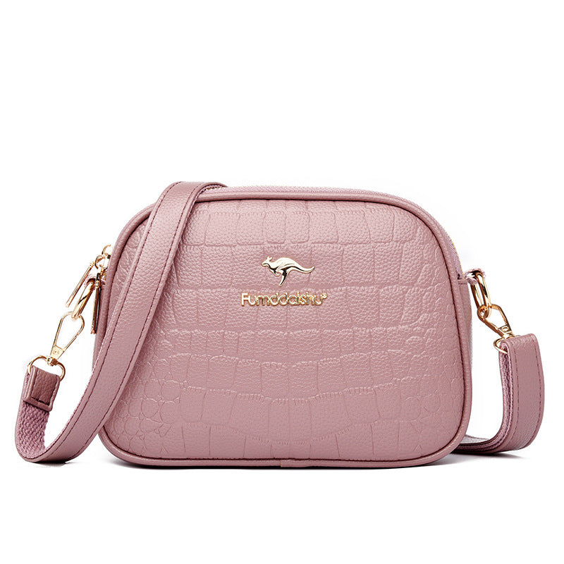 💼💼💼Модна многопластова месинджър чанта с голям капацитет чанта за мобилен телефон