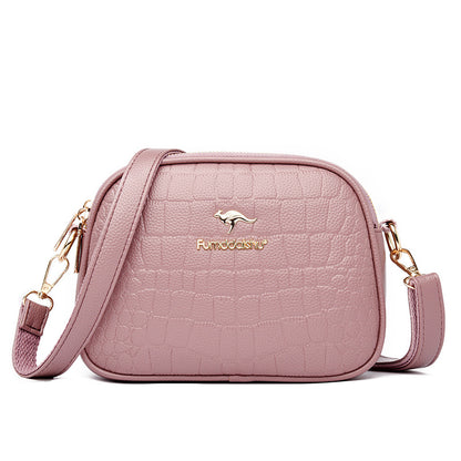 💼💼💼Модна многопластова месинджър чанта с голям капацитет чанта за мобилен телефон