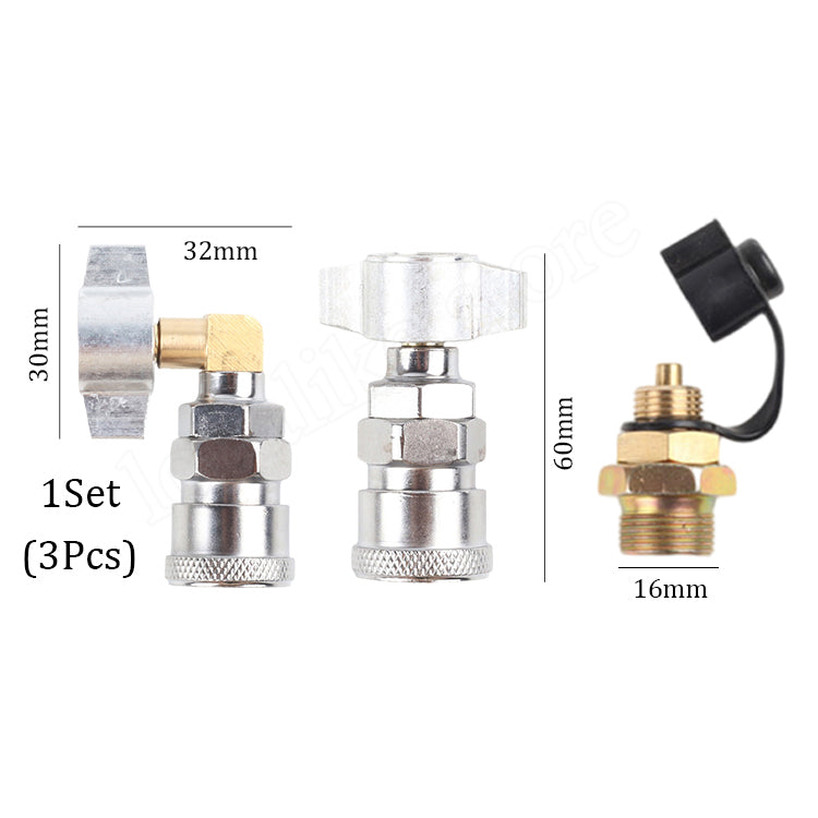 🚚🛠️【3 бр.】🚛Всмукателни клапани за камиони (голям обем въздух)