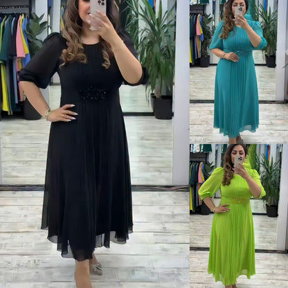 💥👗【S-5XL】Нова модна рокля, класически дизайн, елегантна и семпла