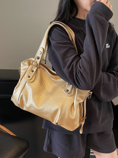 🎁🔥【Най-продавани】👜Нова висококачествена ежедневна чанта за през рамо от телешка кожа