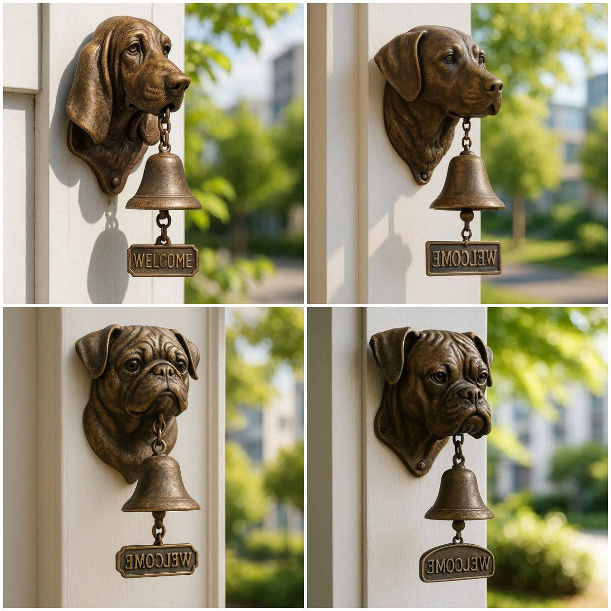 Звънец за добре дошли за кучета