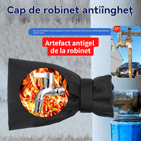 🔥💥🚰【3/5/8/10 броя】Калъф против замръзване за външен кран, Зимен изолационен калъф против замръзване, Калъф против замръзване от плат Оксфорд за кран