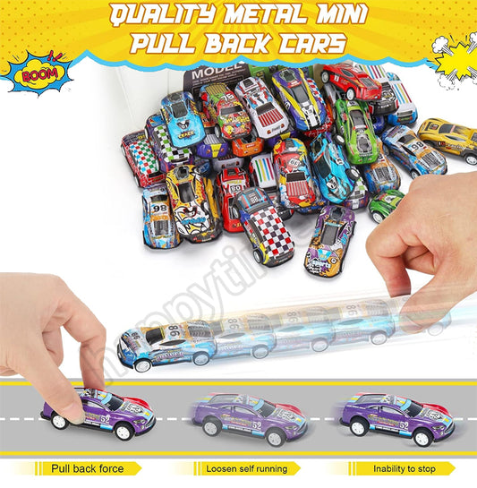 🥳🎁【30 части】Цветни детски колички с кутия за съхранение!