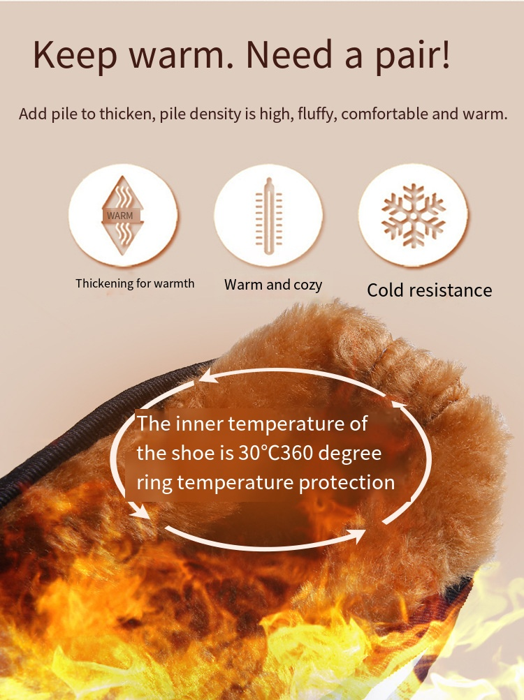 💝💝【35-43】Нови ботуши есен и зима 2023 с мека подметка, дебели и топли
