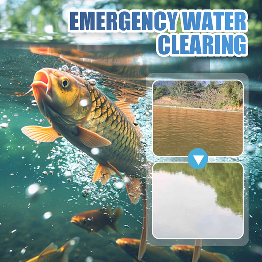 🐟🌊🔬【500g】Премиум прах за езера | Пречиствател за вода и контрол на водорасли 🐟🌊🔬