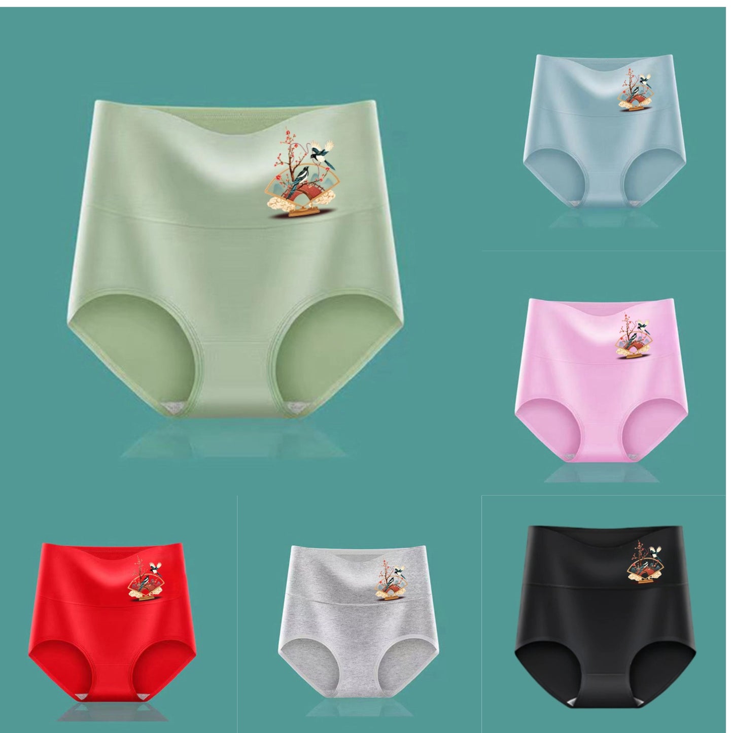 💖Последен ден 50% отстъпка - 【Купете 6, вземете 6 безплатно】Повдигач за дупе с висока талия, изработен от висококачествен памук✨️（40-100 kg）