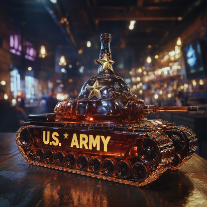 Бутилка уиски с резервоар