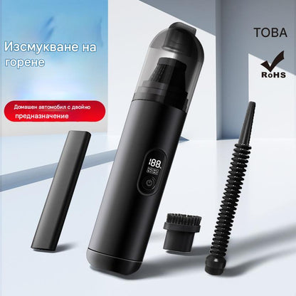 ⚡🚗【Купете 1, вземете 1 безплатно】 Мощна безжична прахосмукачка за кола 13 000Pa – Дълбоко почистване, по всяко време и навсякъде!