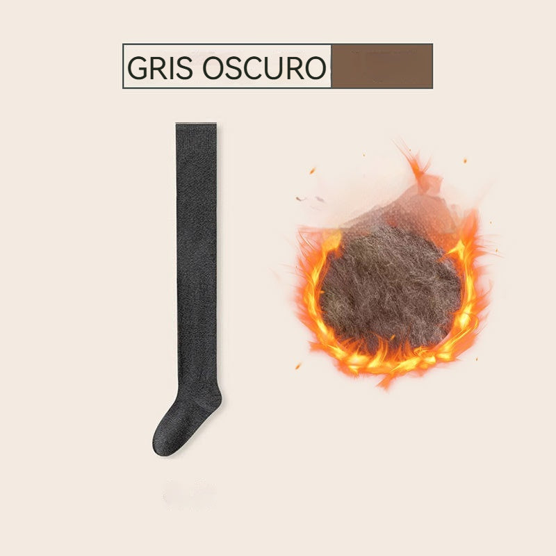 Дълги термо чорапи до бедрото｜Дебели, топли и противоплъзгащи за есента и зимата