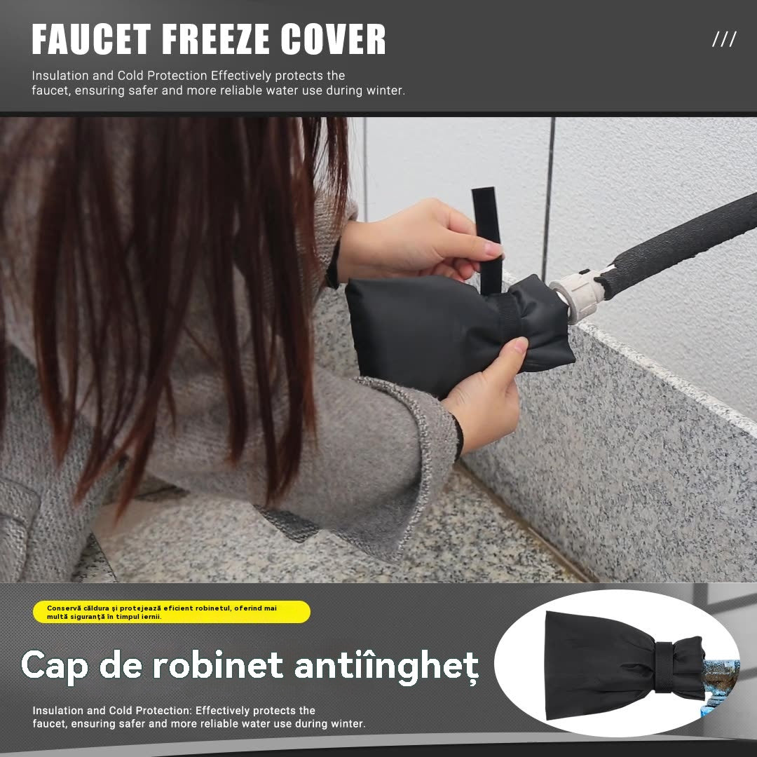 🔥💥🚰【3/5/8/10 броя】Калъф против замръзване за външен кран, Зимен изолационен калъф против замръзване, Калъф против замръзване от плат Оксфорд за кран