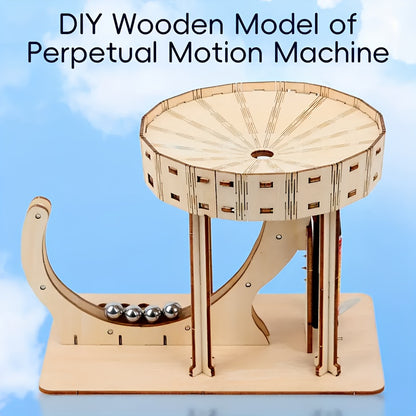 Вечен двигател – Направи си сам пъзел с автоматичен механизъм, модел на вечен двигател