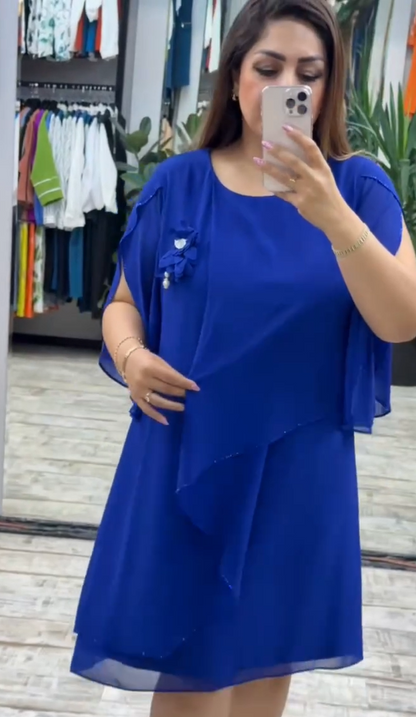 👗💥【S-5XL】Нова модна и елегантна рокля, класически дизайн