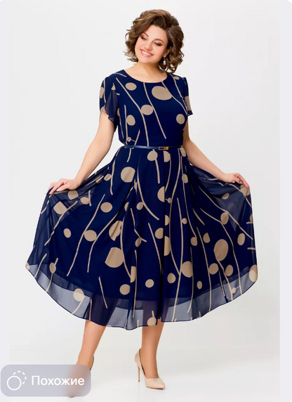 👗💥【S-5XL】Нова модерна рокля, класически дизайн, елегантна и семпла