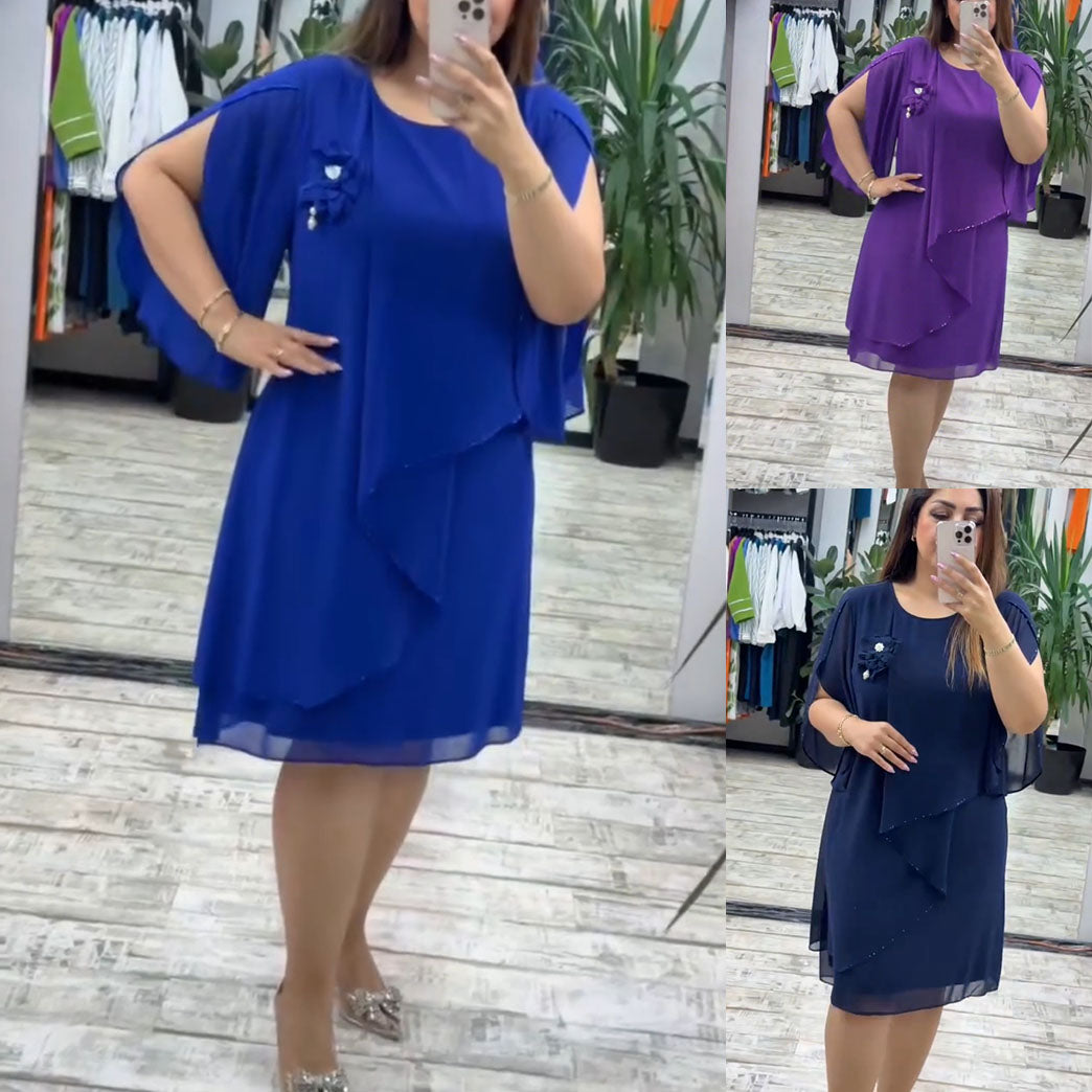 👗💥【S-5XL】Нова модна и елегантна рокля, класически дизайн