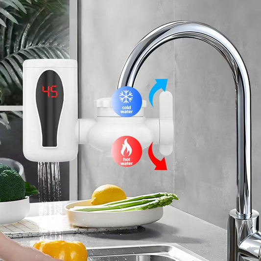 ⚡🚰Нов бързозагряващ се водопроводен кран с кухненска връзка, моментално загряване за три секунди, не е необходим монтаж, електрически водопроводен кран за домакински нужди