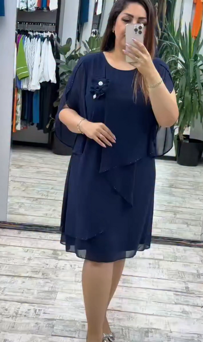 👗💥【S-5XL】Нова модна и елегантна рокля, класически дизайн