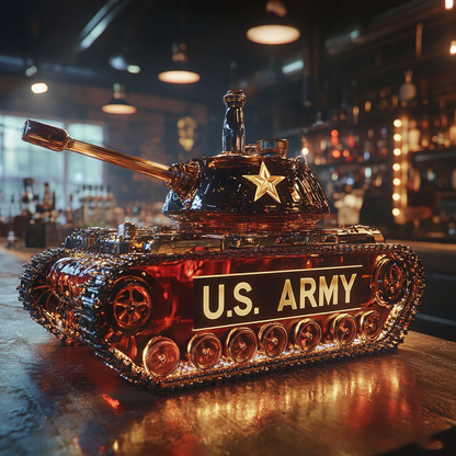 Бутилка уиски с резервоар