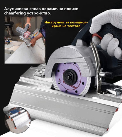 Скосяване на плочи на 45 градуса