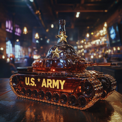 Бутилка уиски с резервоар